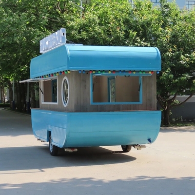 Die beste Investition für Druckereien 220V/380V Spannung Roulotte Trail Straßen-Food-Trucks