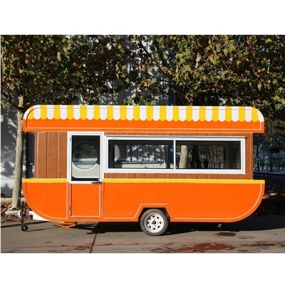 Die beste Investition für Druckereien 220V/380V Spannung Roulotte Trail Straßen-Food-Trucks