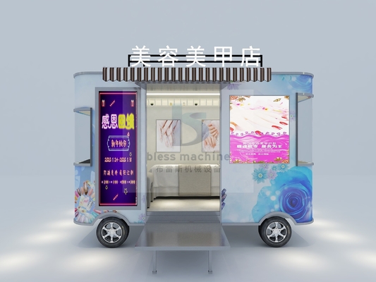 Mobile Barbershop mit 85 km Langstrecke und L420.00cm*W180.00cm*H230.00cm Größe