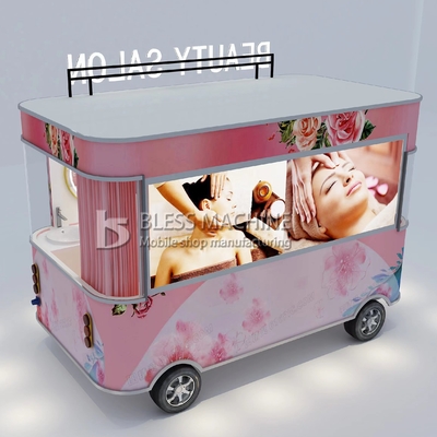 4 Räder Technologie Mobil Beauty-Spa-Salon Anhänger für Milchprodukte