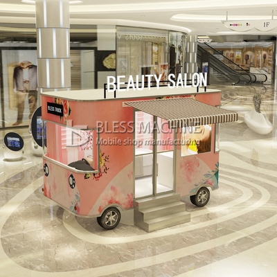 4 Räder Technologie Mobil Beauty-Spa-Salon Anhänger für Milchprodukte