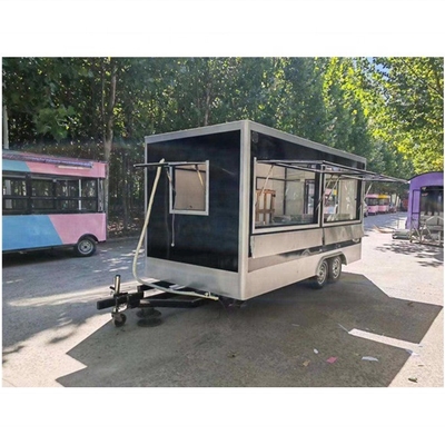 Anpassungsfähiger Wohnwagen mit Bad und Kühlschrank Ihre mobile Küche auf Rädern