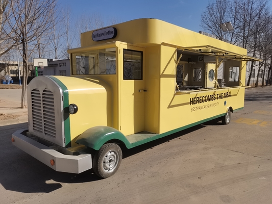 Mobiler Snack-Food-Truck, der bis 2022 anpassbar und einfach zu bedienen ist