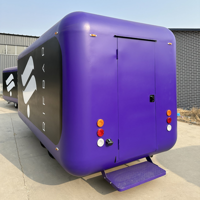 Mehrfunktionales Elektro-Mobil-Snack-Anhänger Boutique-Wagen für Einzelhandelsgeschäfte