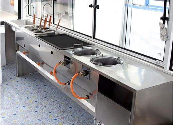Multifunktionales und bequemes 220-Volt-Elektro-Lebensmittelfahrzeug für den Außenbereich mit vielseitigem Design