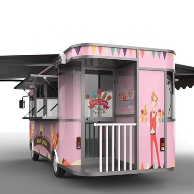 2024 beliebteste multifunktionale elektrisch betriebene mobile Snackkarre mit individueller Größe