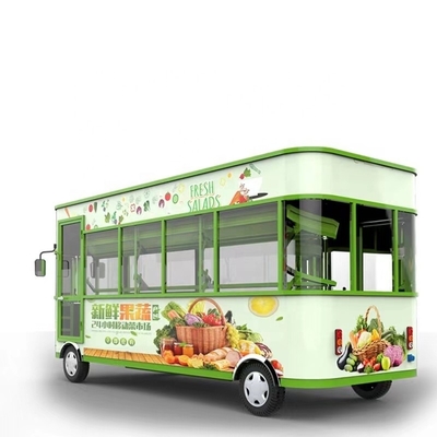 2024 beliebteste multifunktionale elektrisch betriebene mobile Snackkarre mit individueller Größe