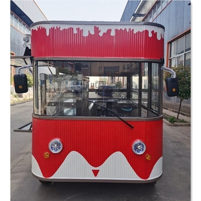 Straßen-Food-Truck BBQ Fast-Food-Anhänger Van Bäckerei Anwendungsbereiche Vollküche