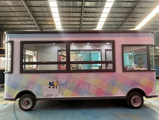Bekleidungsgeschäfte Mobilküche Eisconcessions-Lebensmittel Pizza Verkauf von Speisen Catering Anhänger Lebensmittelwagen