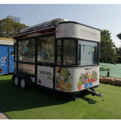 3500 Watt und anpassbares Hot Dog-Wagen mit Küchenkiosk