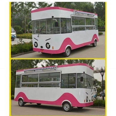 Outdoor Street Donut Fast Food Mobil-Food-Wagen Anhänger Lkw mit Stromsystem