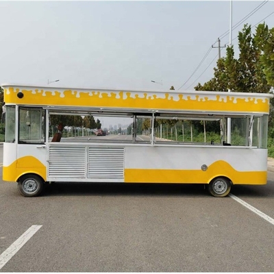 Outdoor Street Donut Fast Food Mobil-Food-Wagen Anhänger Lkw mit Stromsystem