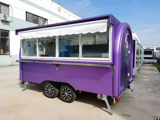 110V/220V/380V Spannung Edelstahl Kleiner Nahrungsmittelanhänger für Fast-Food-Van bei Direct
