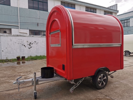 Direct Coffee Hot Dog Burger Mobile Trailer für schillernde Fast Food anpassbare Standards