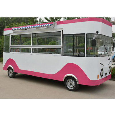 Erster Klasse Elektrische Straßeneis-Gastronomiewagen für Reisen Camping und kaltes Getränk