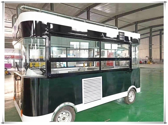 Edelstahl lackiert galvanisiertes Blatt Elektro-Fast-Food-Truck ideal für gewerbliche