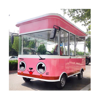 Schönes elektrisches, mobiles Pizza-Foodtruck mit Ausrüstung, ideal für Produktionsanlagen