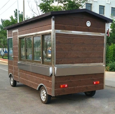 Schönes elektrisches, mobiles Pizza-Foodtruck mit Ausrüstung, ideal für Produktionsanlagen