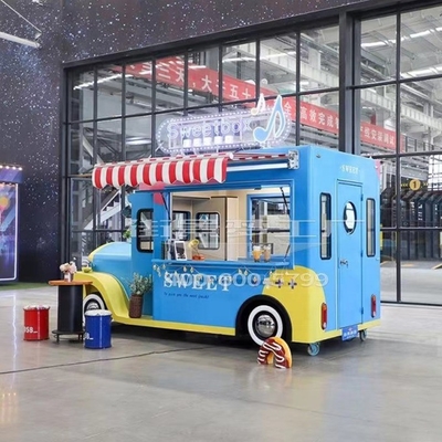 Super Performance mobile Lebensmittelkarre mit geringer Investition und Wassersystem