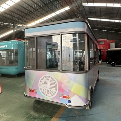 Funktion Delicious Essen überall mit innovativem Design Mobile Pizza Cart Trailer