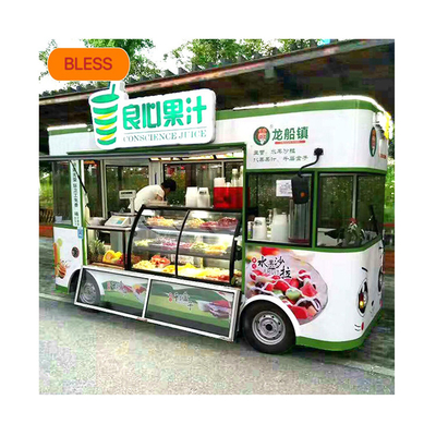 Multifunktionales Fastfood-Pizza Tacos-Ofen Mobil-Food-Truck mit Milch-Rohstoff