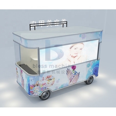 Customized 2022 6M Chinesische Elektro-Lebensmittel-Lkw-Geschäft mit Edelstahl-Ausrüstung