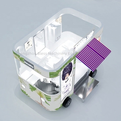 2022 6M Einzigartiges Design Catering Mobile Food Truck für kaltes Getränk und 55 km Reichweite Elektro