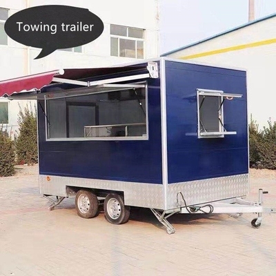 Mobiler Lebensmittelanhänger mit L420cm*W180cm*H230cm Klimaanlage 10% Ermäßigung