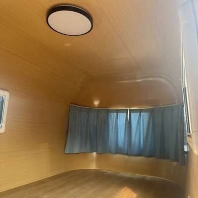 Elektrische System zur Verfügung gestellt Catering Trailer Edelstahl Food Van für Bekleidungsgeschäfte
