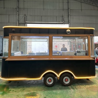 110V/220V Elektrosystem Mobil-Lebensmittel-Lkw 110V/220V Spannung Eiscreme Mobilanhänger
