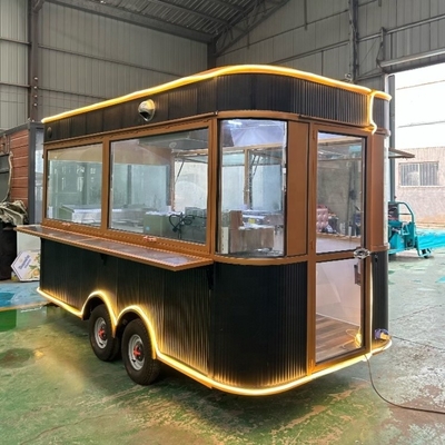 110V/220V Elektrosystem Mobil-Lebensmittel-Lkw 110V/220V Spannung Eiscreme Mobilanhänger