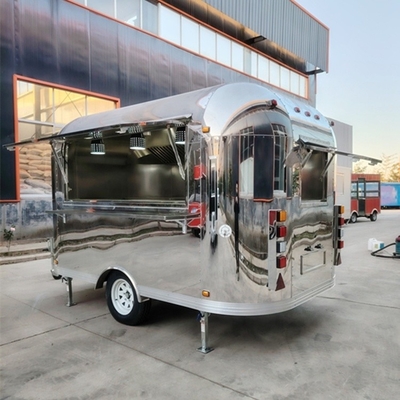 Maßgeschneiderter Trailer für einfache Bedienung und mobiles Restaurant auf den Philippinen