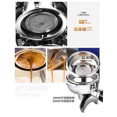 Kaffeemaschine aus Edelstahl mit geringer Investition und 3000 Watt Leistung