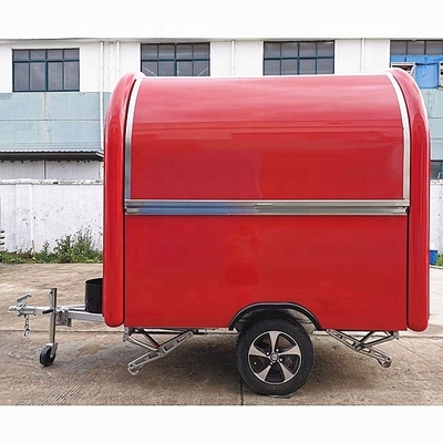 Mobiler Lebensmittelanhänger mit L420cm*W180cm*H230cm Klimaanlage 10% Ermäßigung