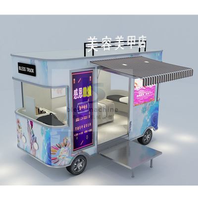 Edelstahl Snack Food Catering Truck für und langlebige Heimgeschäfte auf dem Markt