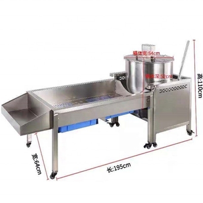 2022 Neues Design Popcorn Maschine Teile mit einfacher Bedienung und 530mm Durchmesser Pan