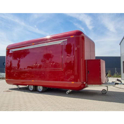 35 km-75 km/h Geschwindigkeit CE-zertifizierter Airstream-Food-Trailer für Gewürzanlagen