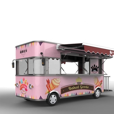 2022 Nachfrage im In- und Ausland Gute Geschmacks Eiscreme Mobil-Food-Truck mit Rädern