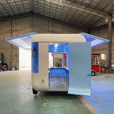 Verbessern Sie Ihr Food-Cart-Spiel mit 2022 Hot Dog-Cart-Schirm in den Philippinen Silberfarbe