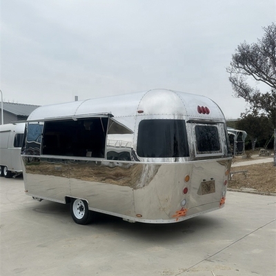 110v/220v voll ausgestattete Airstream mobile Küche für Hot Dog-Fast-Food-Anhänger