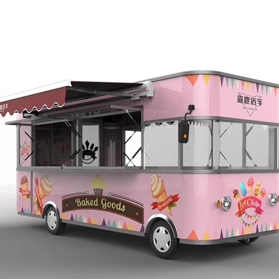 2022 benutzerfreundlich gestalteter Mini-Lebensmittel-Truck mit hoher Wiederherstellung und 85 Kilometer langer Strecke