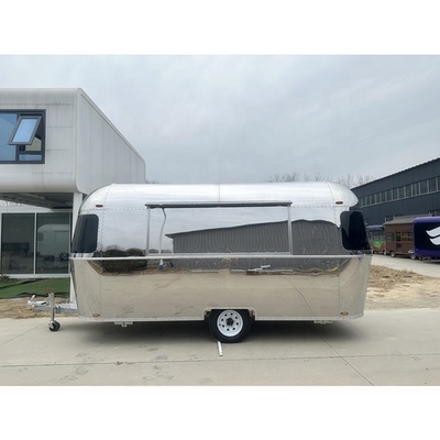 110v/220v voll ausgestattete Airstream mobile Küche für Hot Dog-Fast-Food-Anhänger