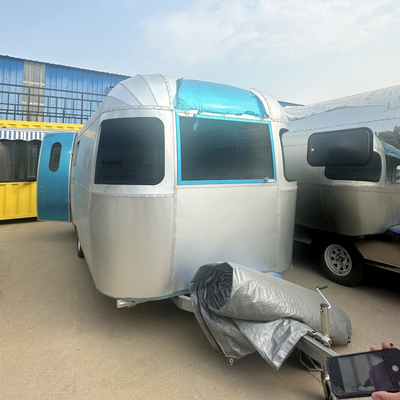 Gewerblicher Catering-Anhänger mit vollständiger Küche Mobil Airstream Eiscreme Kaffee Food Truck