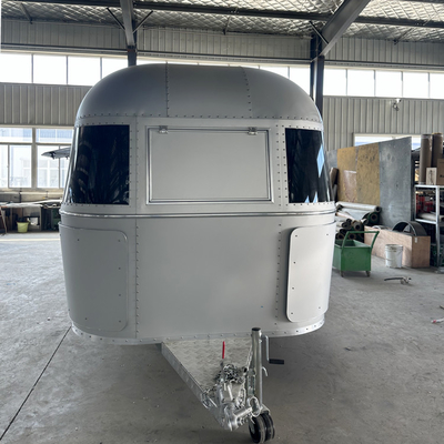 Gewerblicher Catering-Anhänger mit vollständiger Küche Mobil Airstream Eiscreme Kaffee Food Truck