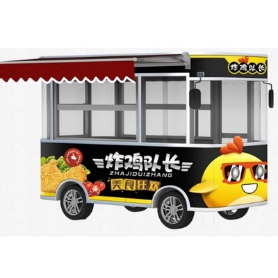 2022 Benutzerfreundliches Design Mobile Küchen-Foodtruck mit hoher Wiederherstellung und kaltem Getränk