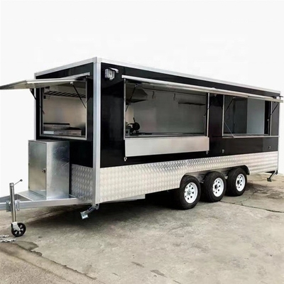110v/220v leicht zu bedienender Pizza-Food-Trailer, der nach Australien exportiert wird