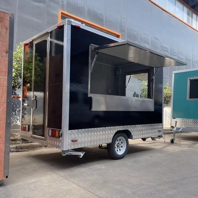 Outdoor-Küchen-Fast-Food-Anhänger mit Kochgeräten
