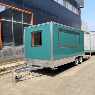 Outdoor-Küchen-Fast-Food-Anhänger mit Kochgeräten