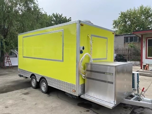 BLS-S88 Maßgeschneiderte Lebensmittelfahrzeuge Mobile Lebensmittelanhänger 110V/220V