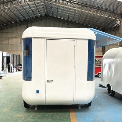 1000 KG mobile Snack Food Truck Gas Fast Food Cart Trailer Küche im Produktionsbetrieb